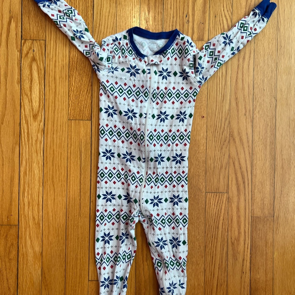 Winter Themed Onesie Pajamas